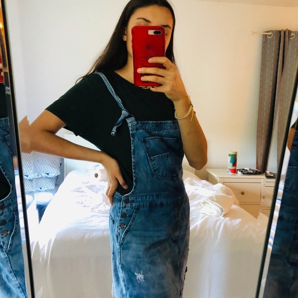Forever 21 Denim Skirt Overall - Picture 2 of 5